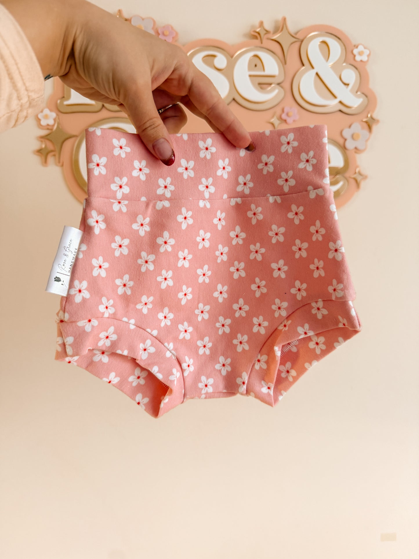 Pink Daisy Bummies