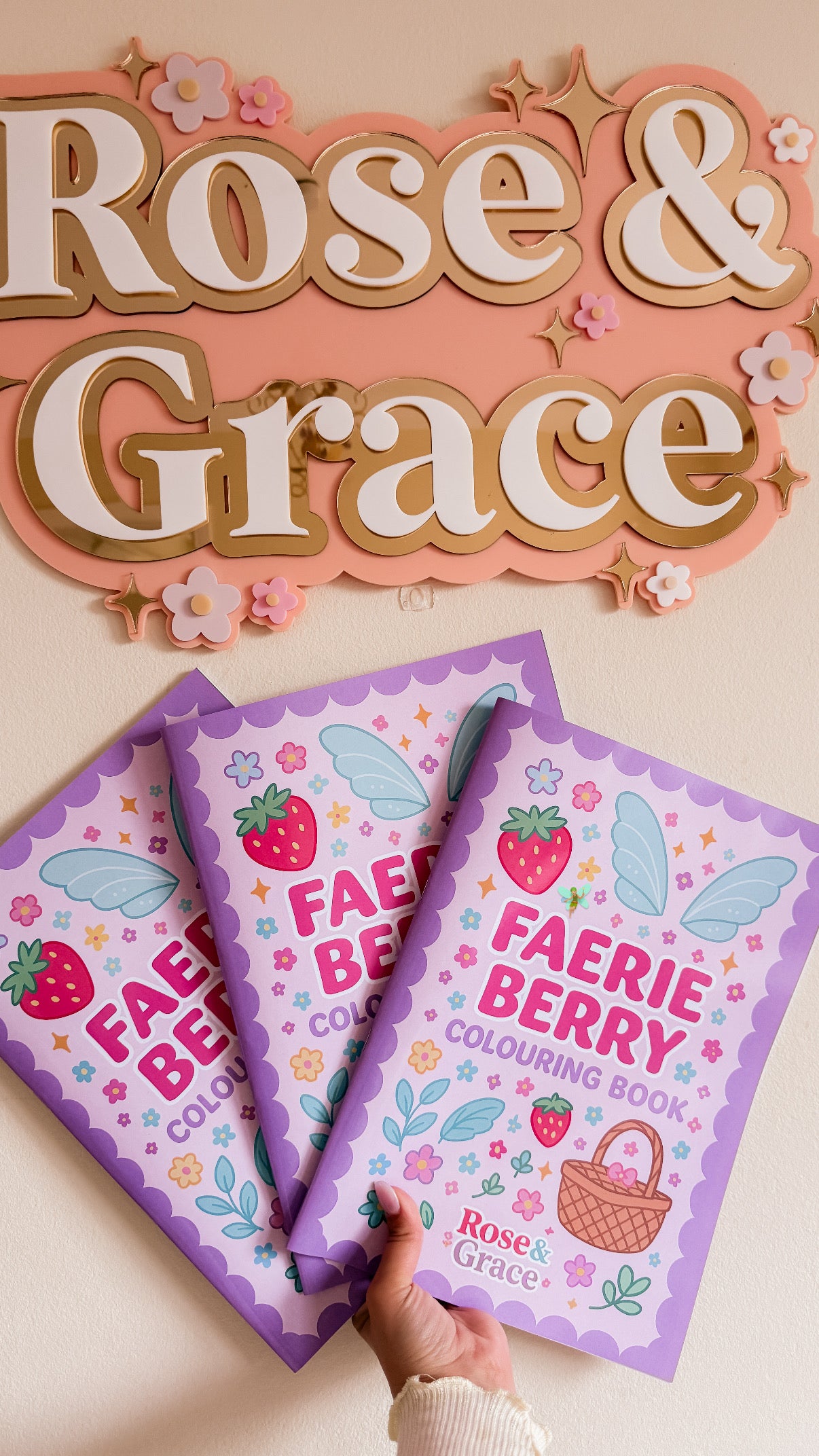 Faerie Berry Colouring Book - CLEARANCE