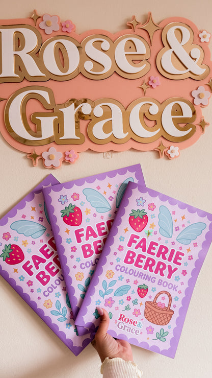 Faerie Berry Colouring Book - CLEARANCE