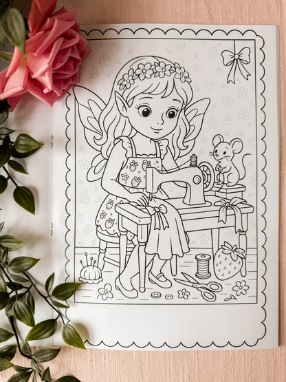 Faerie Berry Colouring Book - CLEARANCE