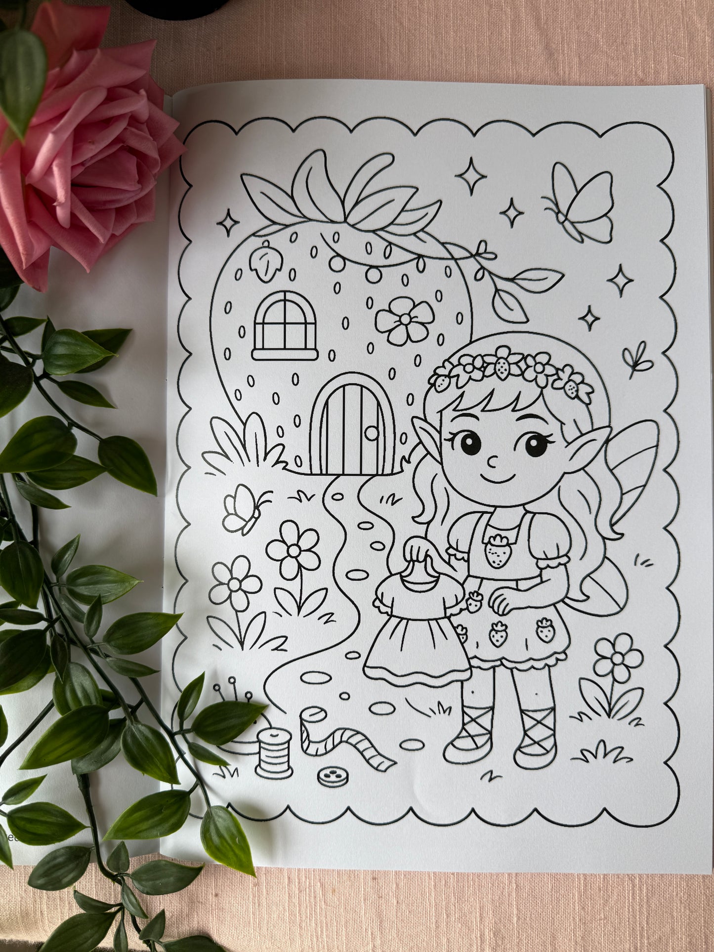 Faerie Berry Colouring Book - CLEARANCE