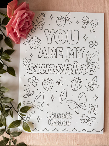 Faerie Berry Colouring Book - CLEARANCE