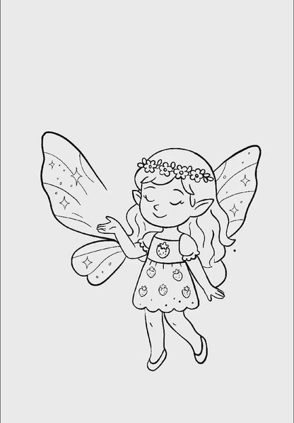 Faerie Berry Colouring Book - CLEARANCE